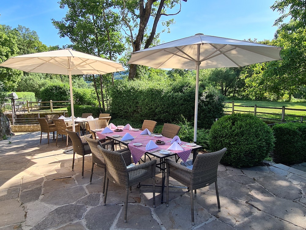Jagstmühle-Gartenterrasse
