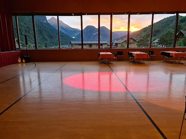 Tanzsaal in Bizau